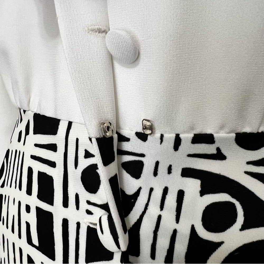Lanvin 70s Vintage Dagger Collar Shirtdress Dress - Picture 8 of 9